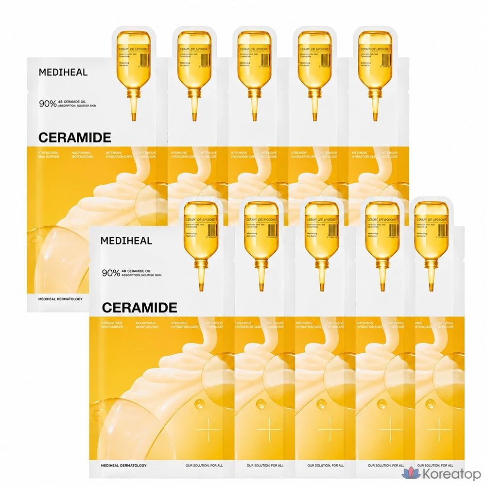 Тканевая маска для лица MEDIHEAL Ceramide Essential Mask, 1 шт.