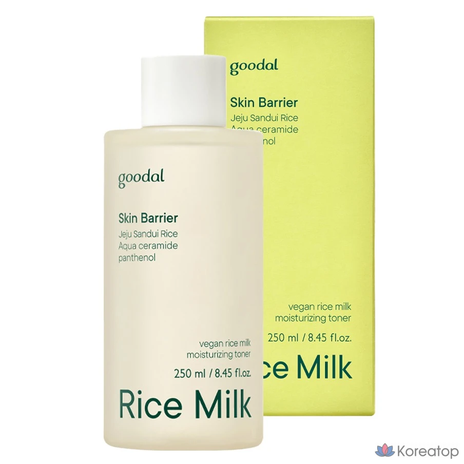 Увлажняющий тоник Goodal с рисовым молоком, 250 мл, 1 шт.