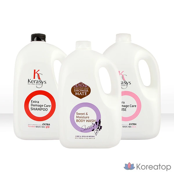 Гель для душа KeraSys Shower Mate, 4 л, 1 шт.