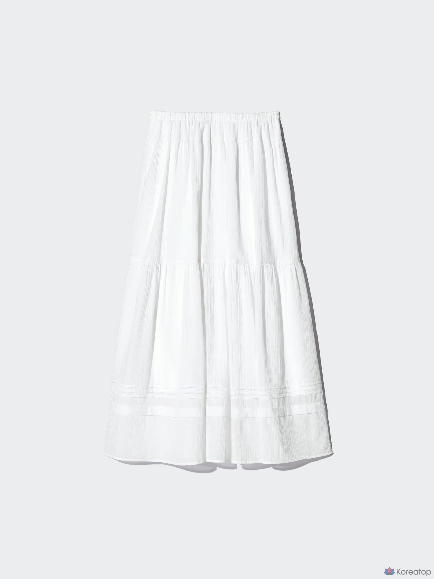 Юбка макси Uniqlo Tiered Maxi Skirt, длина 87-91 см