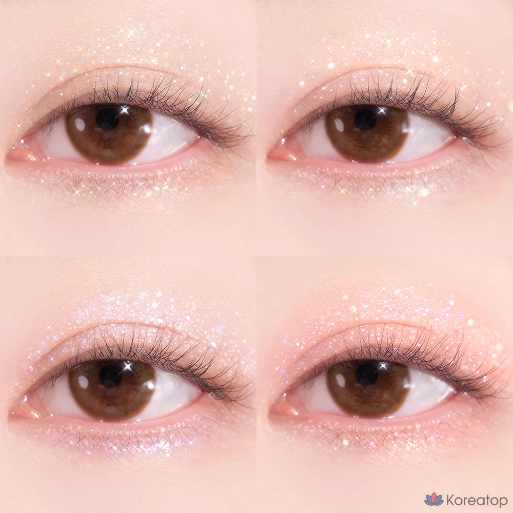 Жидкий глиттер Dasique Starlit Jewel Liquid Glitter, оттенок 04 Rose Quartz, 1.8 г, 1 шт., фото 6