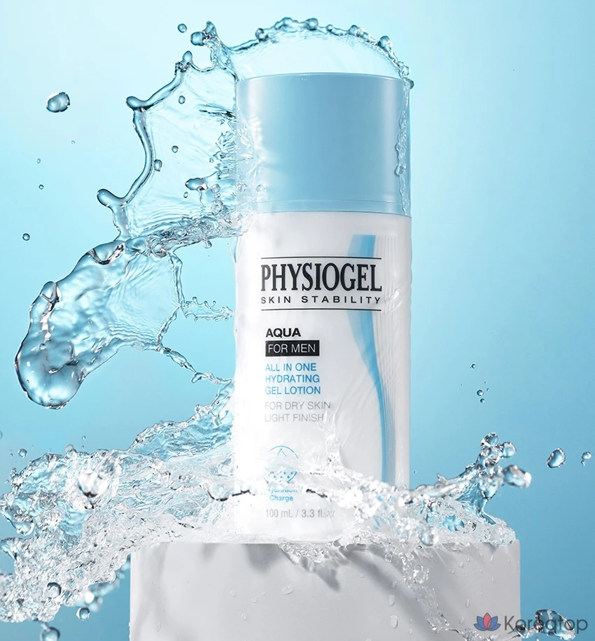Увлажняющий гель-лосьон PHYSIOGEL Aqua for Men All-in-One, 100 мл, 1 шт.