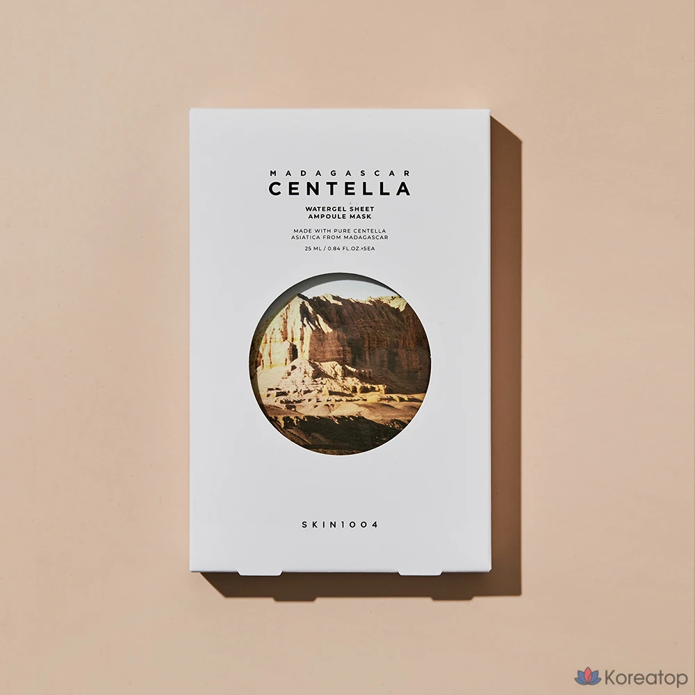 Набор из 3 гелевых масок-ампул Skin Angel Madagascar Centella Water Gel Sheet Mask., фото 2