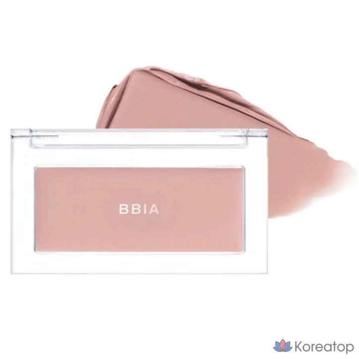 Пудра для щёк BBIA Downy Cheek, оттенок 10 Downy Choco (Rose Beige), 3.5 г, 1 шт.