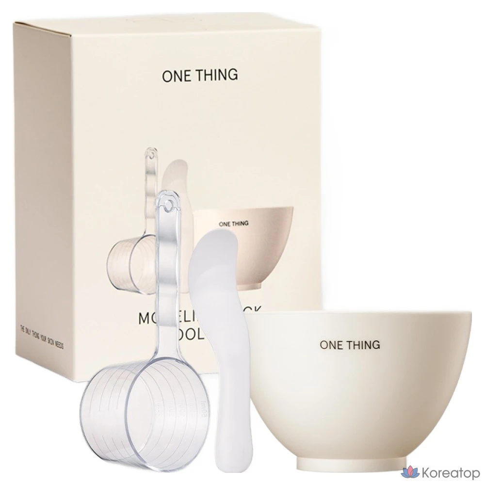 Набор для моделирования One Thing: мяч + мерный стаканчик + лопатка, разные цвета, 1 комплект.