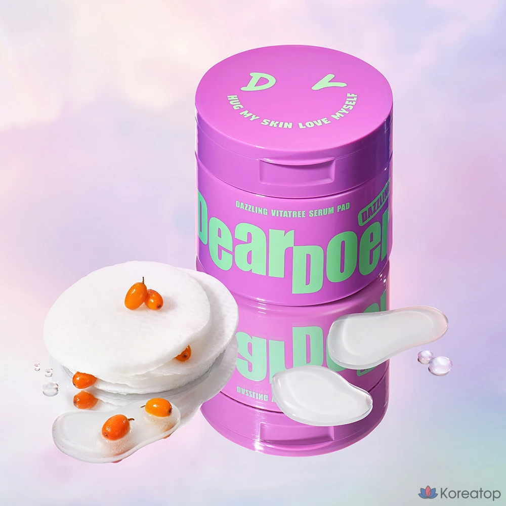 Подушечки для лица Dear Doer Vitatree с витамином С, 1 шт., 70 листов