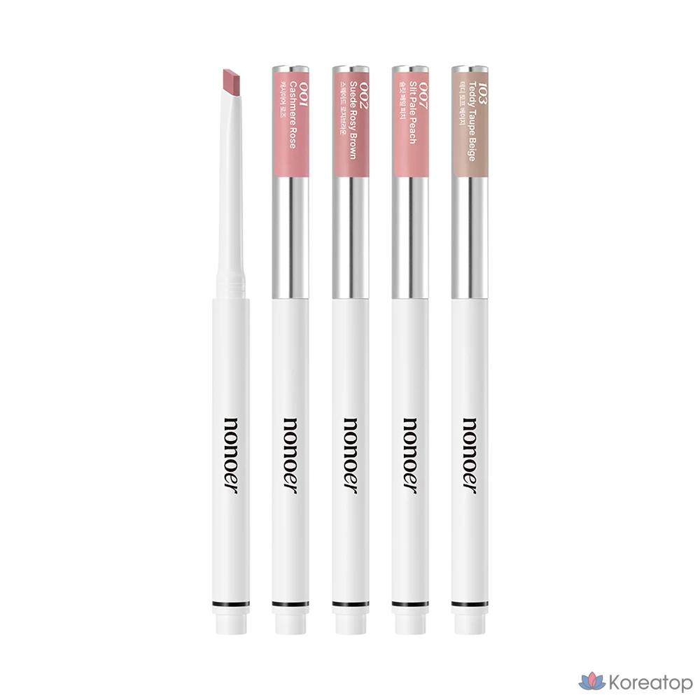 Карандаш для губ NONOER Over Detail, № 001 Кашемировая роза, 1 шт.