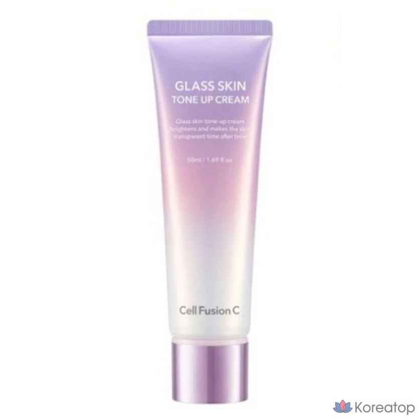 Крем для выравнивания тона кожи Cellfusion C NEW Glass Skin Tone-Up Cream, 50 мл, 1 шт.