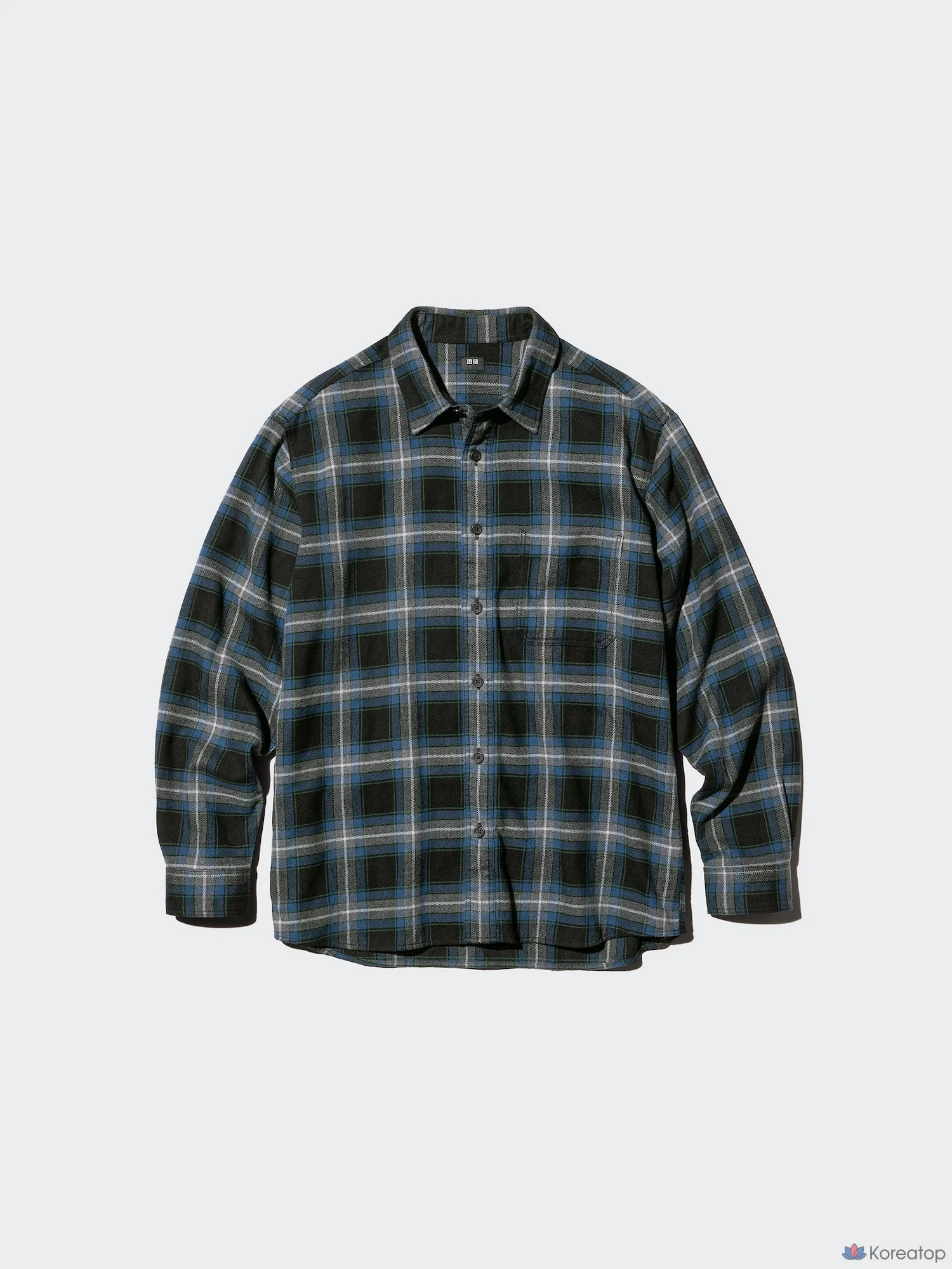 Рубашка Uniqlo Flannel Shirt Tartan Check E
