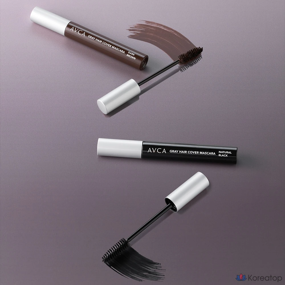 Тушь для ресниц AVCA Rapid Satch Cover Hair Mascara, 7 г, темно-коричневая, 1 шт.