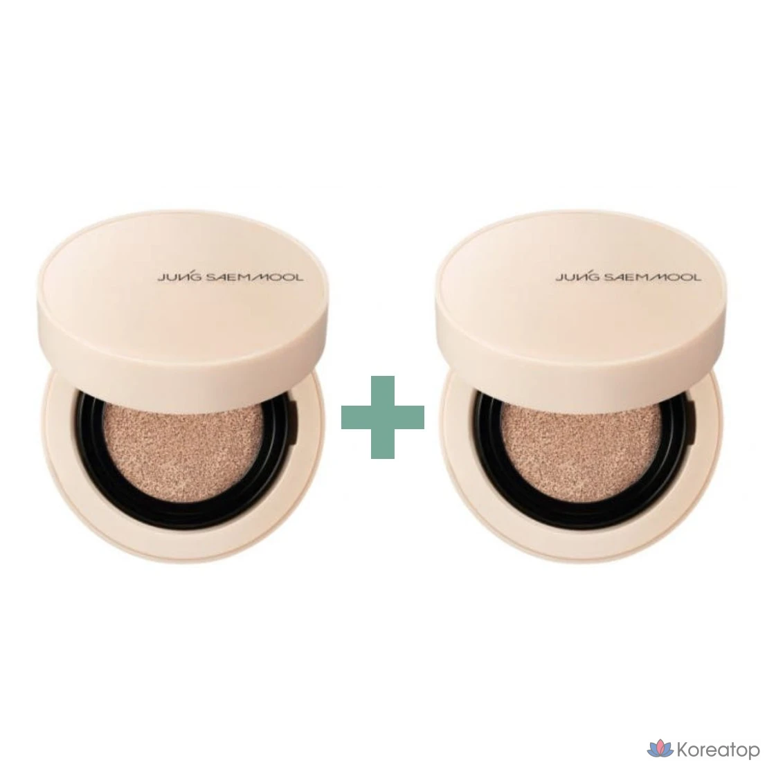 Jeong Saem Mool Skin Nude Cushion Concealer, Fairlight, 1 шт.