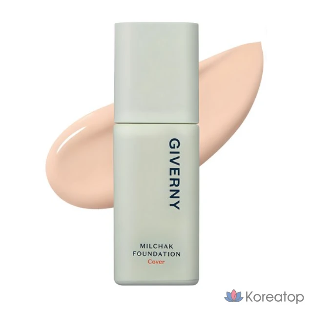 Тональный крем Giverny Close Cover Foundation, 30 мл, 1 шт., цвет фарфор (№ 17)