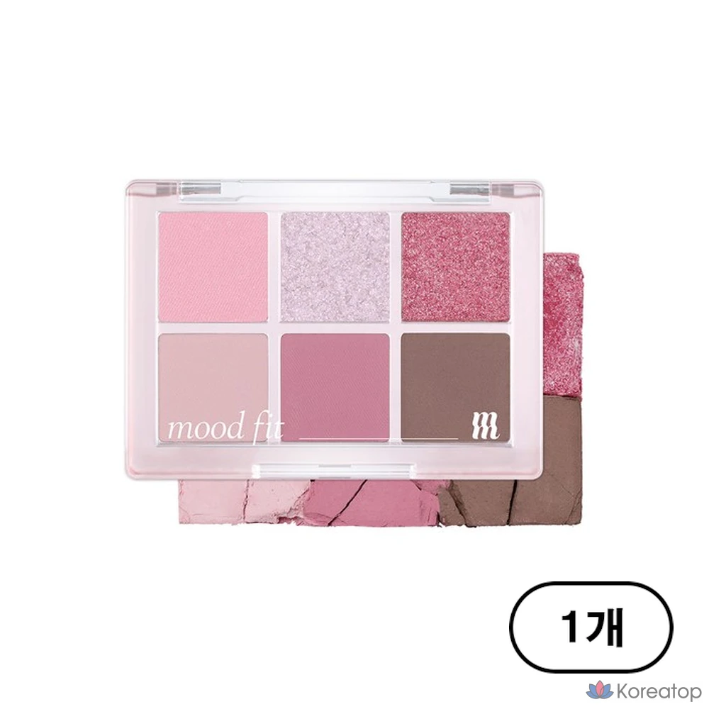 Палетка теней MERZY New Mood Fit, 5,4 г, NM2 Severing Icy, 1 шт.