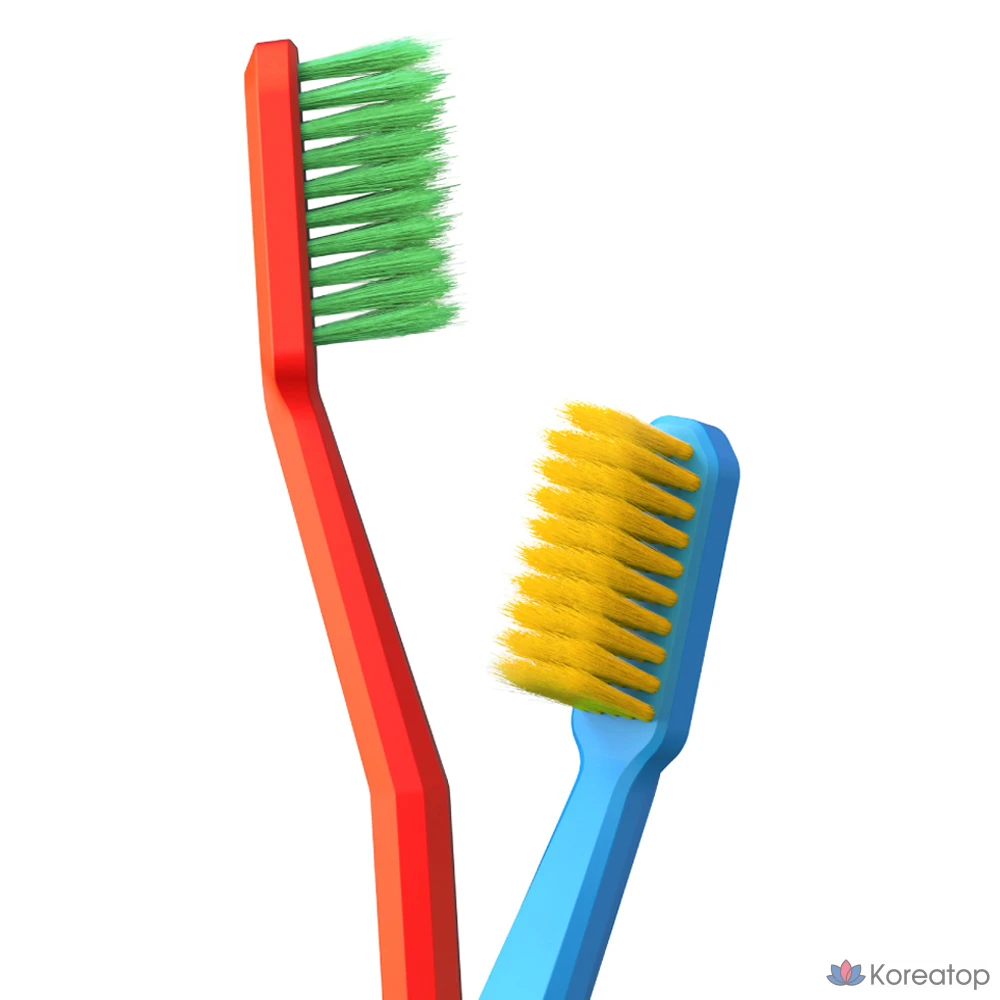 Набор для ухода Rucipello Toothpaste 2 Types + Coral Leaf Toothbrush 2 Types Set, 1 шт.