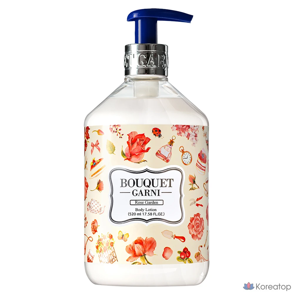 Лосьон для тела Bouquet Garni с ароматом «Розовый сад», 520 мл, 1 шт.