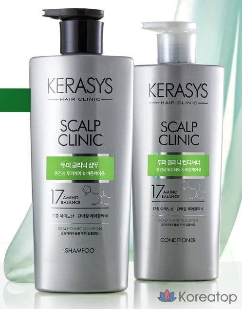 Протеиновый шампунь KeraSys Scalp Clinic, 750 мл, 1 шт.
