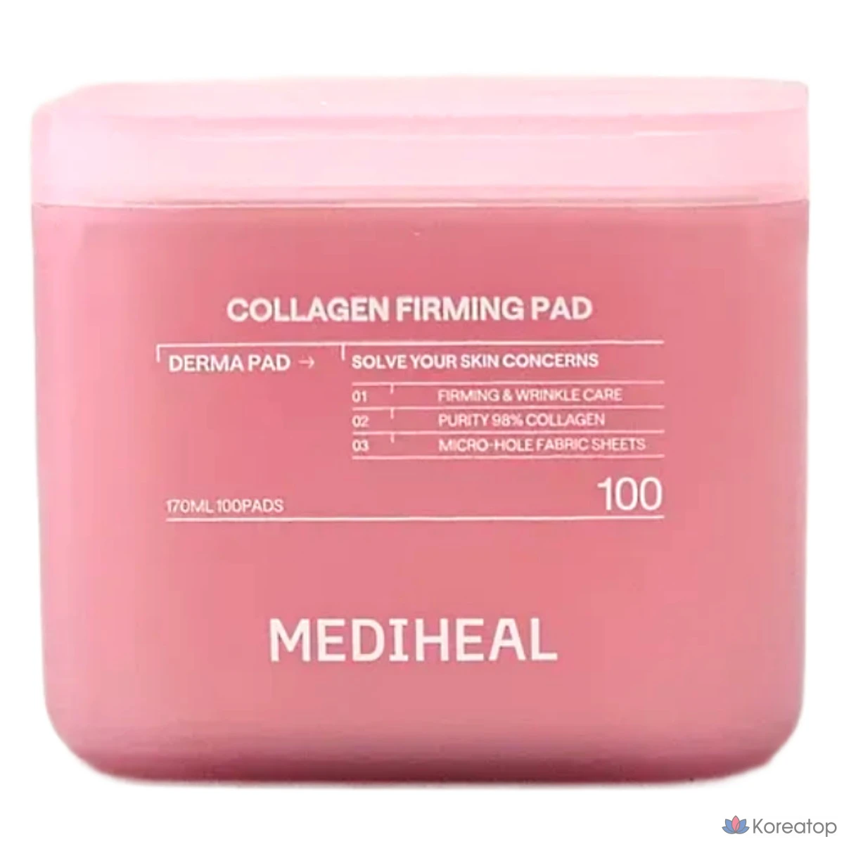 Коллагеновые подушечки Mediheal Derma Collagen Filling Pad второго поколения, 1 шт., 100 листов.