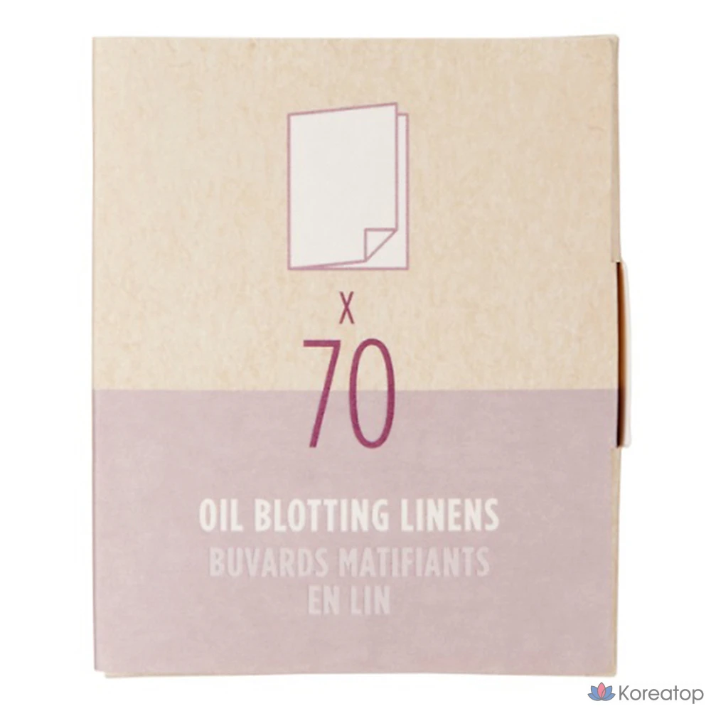 Салфетки для удаления жирного блеска Daily Beauty Tools The Face Shop, 70 листов, 1 упаковка.