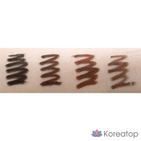 Водостойкий автоматический карандаш-лайнер Etude Proof 10 Gel № 2 Темный какао