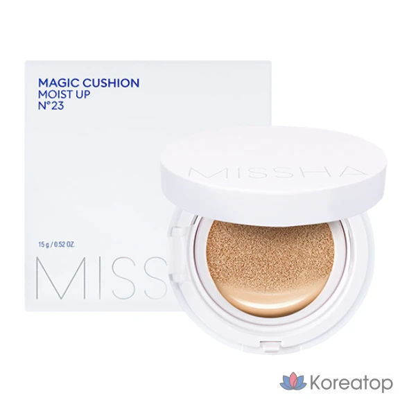 Тональный крем Missha Magic Cushion Moist Up Foundation Pact SPF50 PA+++, номер обложки 21, 1 шт.