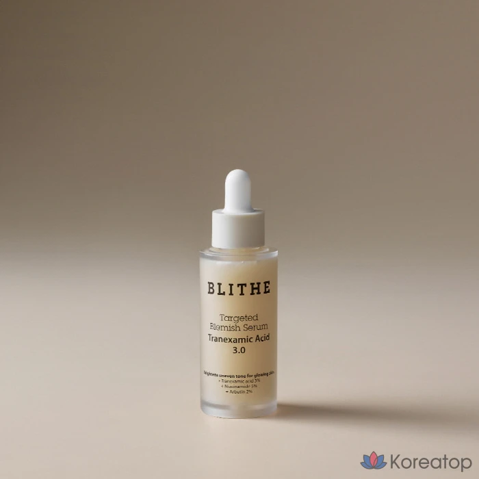 Blythe Targeted Blemish Serum Tranexamic Acid 3.0 Blemish Whitening Cover Serum Highly Concentrated Ampoule Whitening Serum, 30ml, 1 ea.