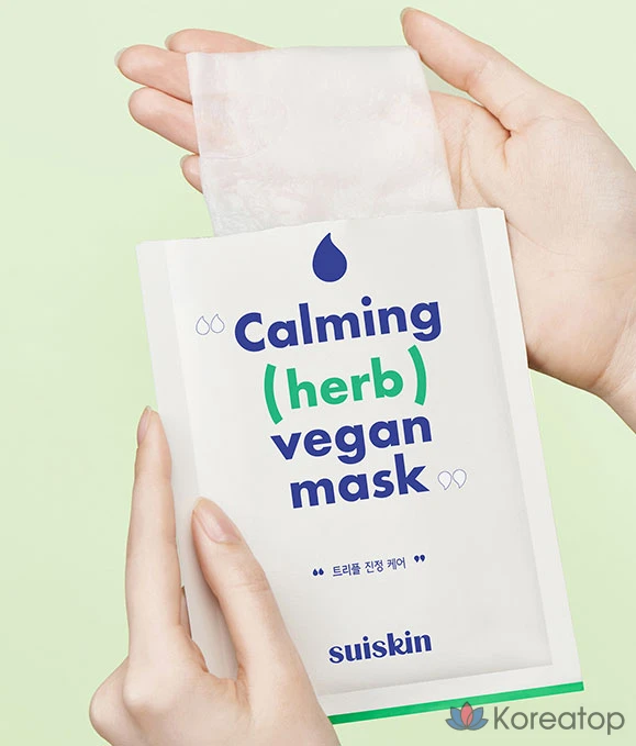 Тканевая маска для лица Suiskin Soothing Cica Sheet Mask, 10 шт., фото 5