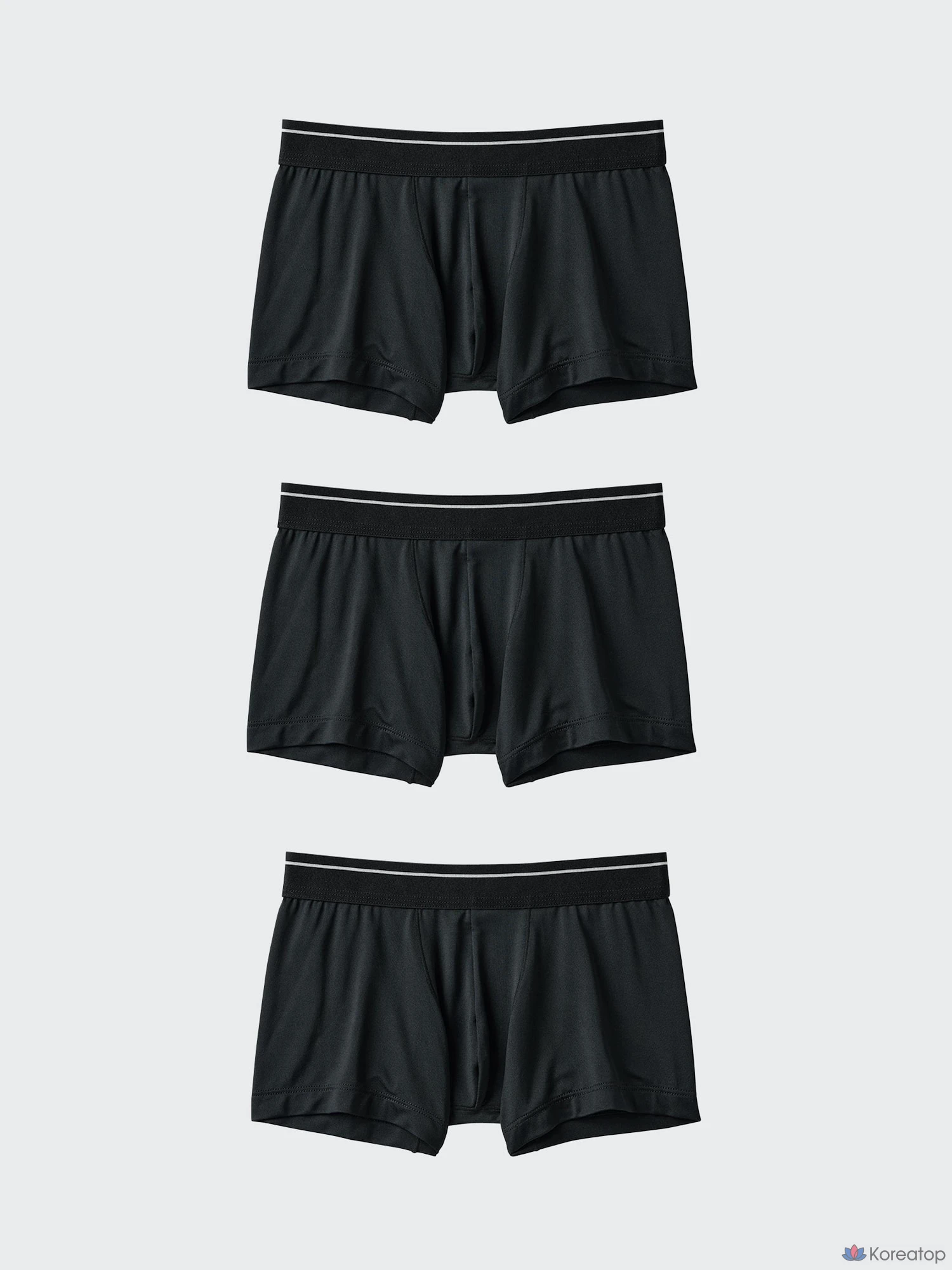 Трусы-боксеры для мальчиков Uniqlo AIRism, 3 шт.
