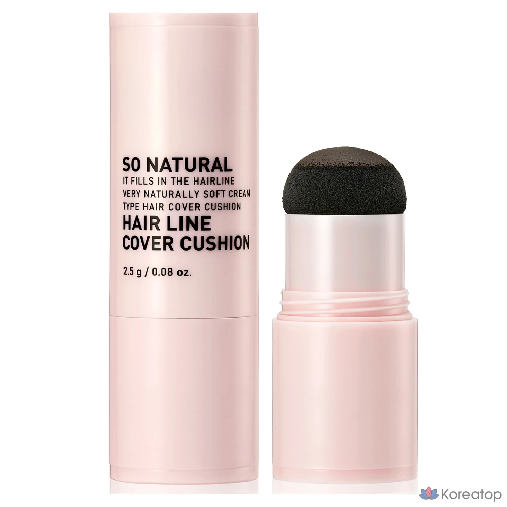 Тональный крем So Natural Hairline Cover Cushion, 2,5 г, темно-коричневый, 1 шт.