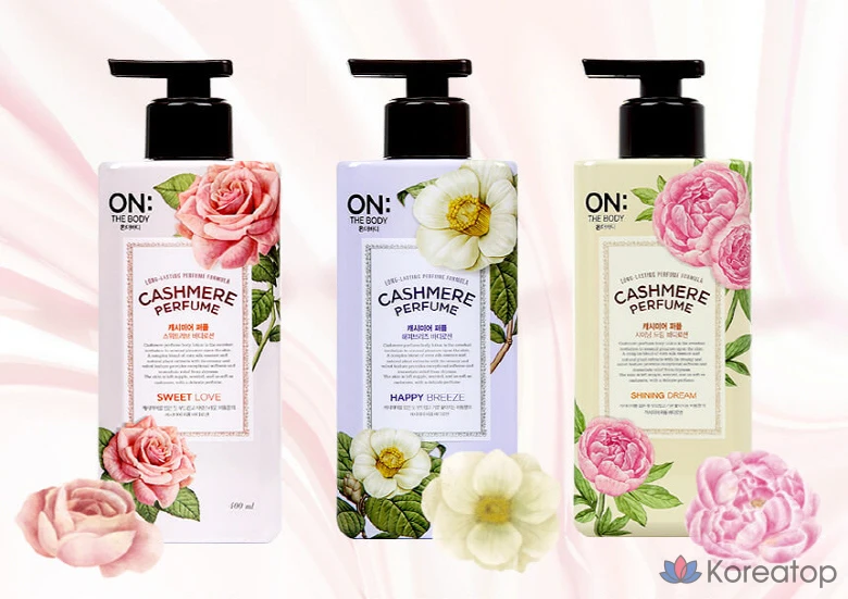 Лосьон для тела Pure Derma Cashmere Perfume Happy Breeze, 400 мл, 1 шт.