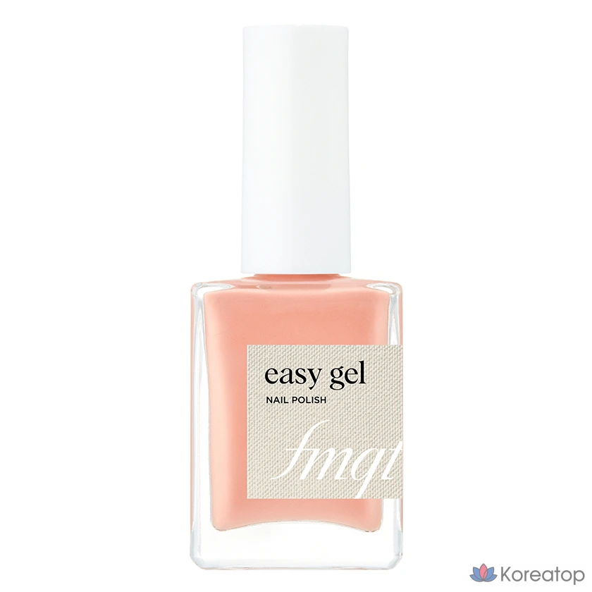 Лак для ногтей FMGT The Face Shop Easy Gel, оттенок 07 Fruity Beige, 10 мл, 1 шт.