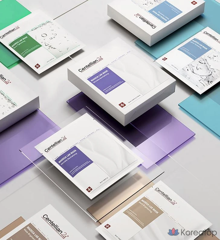 Набор из 20 масок для сужения пор Centellian24 Madeca Lab, 3 упаковки., фото 4