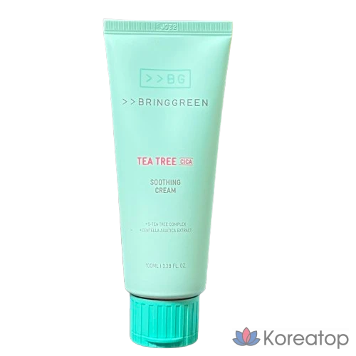 Успокаивающий крем Bring Green Tea Tree Cica Soothing Cream Plus, 100 мл, 1 шт.