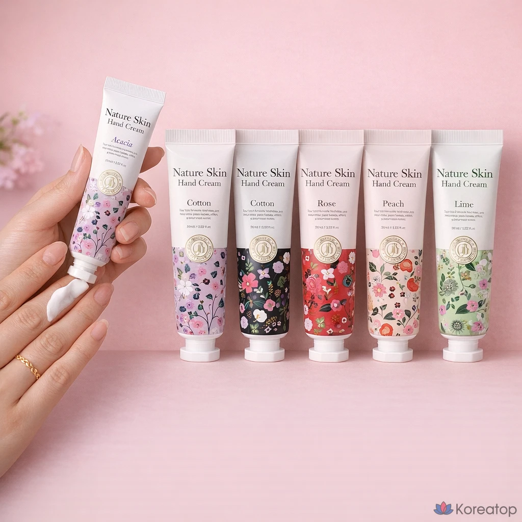Корейский крем для рук, 30 мл, 5 ароматов, увлажняющий, освежающий, придающий сияние, успокаивающий, портативный лосьон для рук.