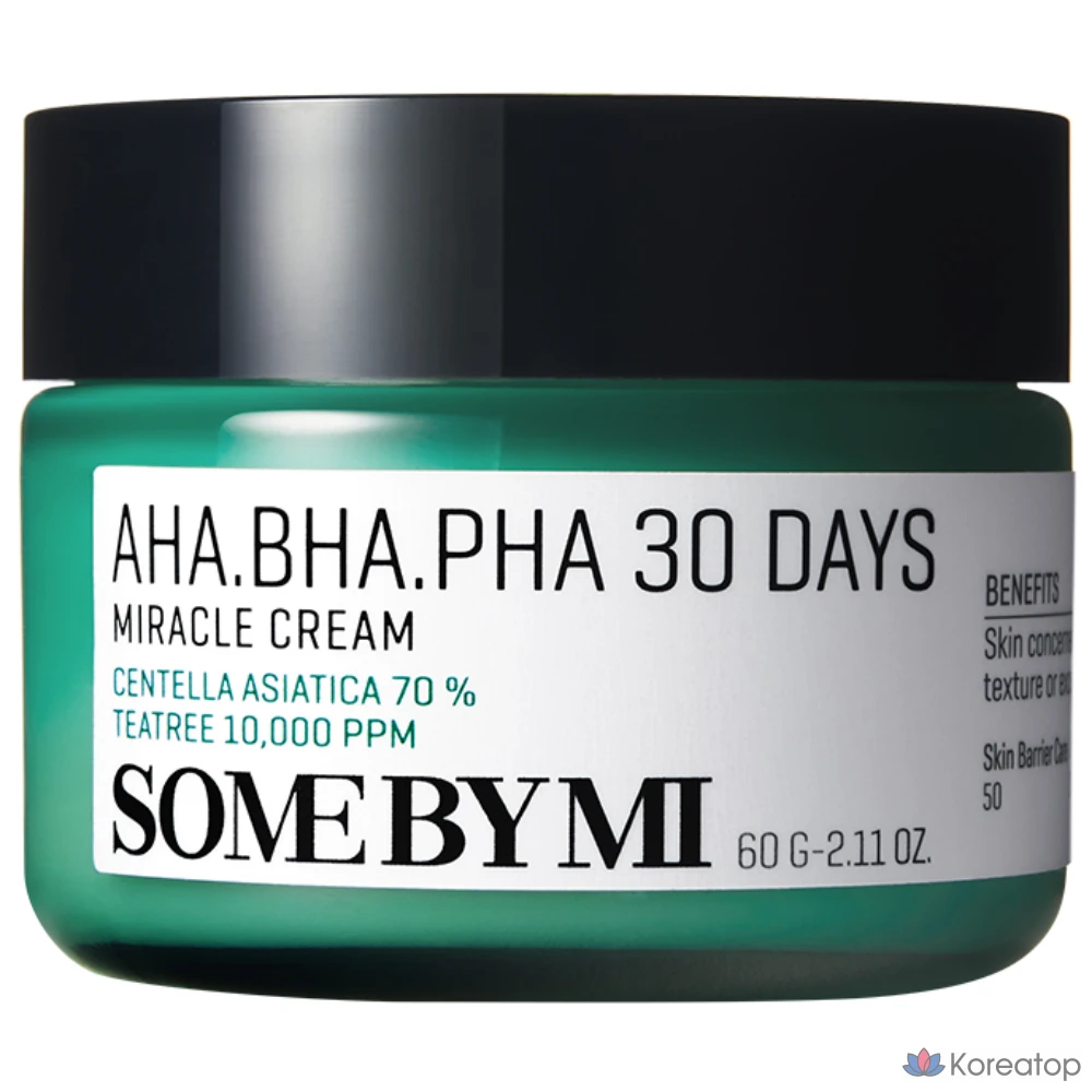 Крем Some By Mi AHA BHA PHA 30 Days Miracle Cream, 60 г, 1 шт.