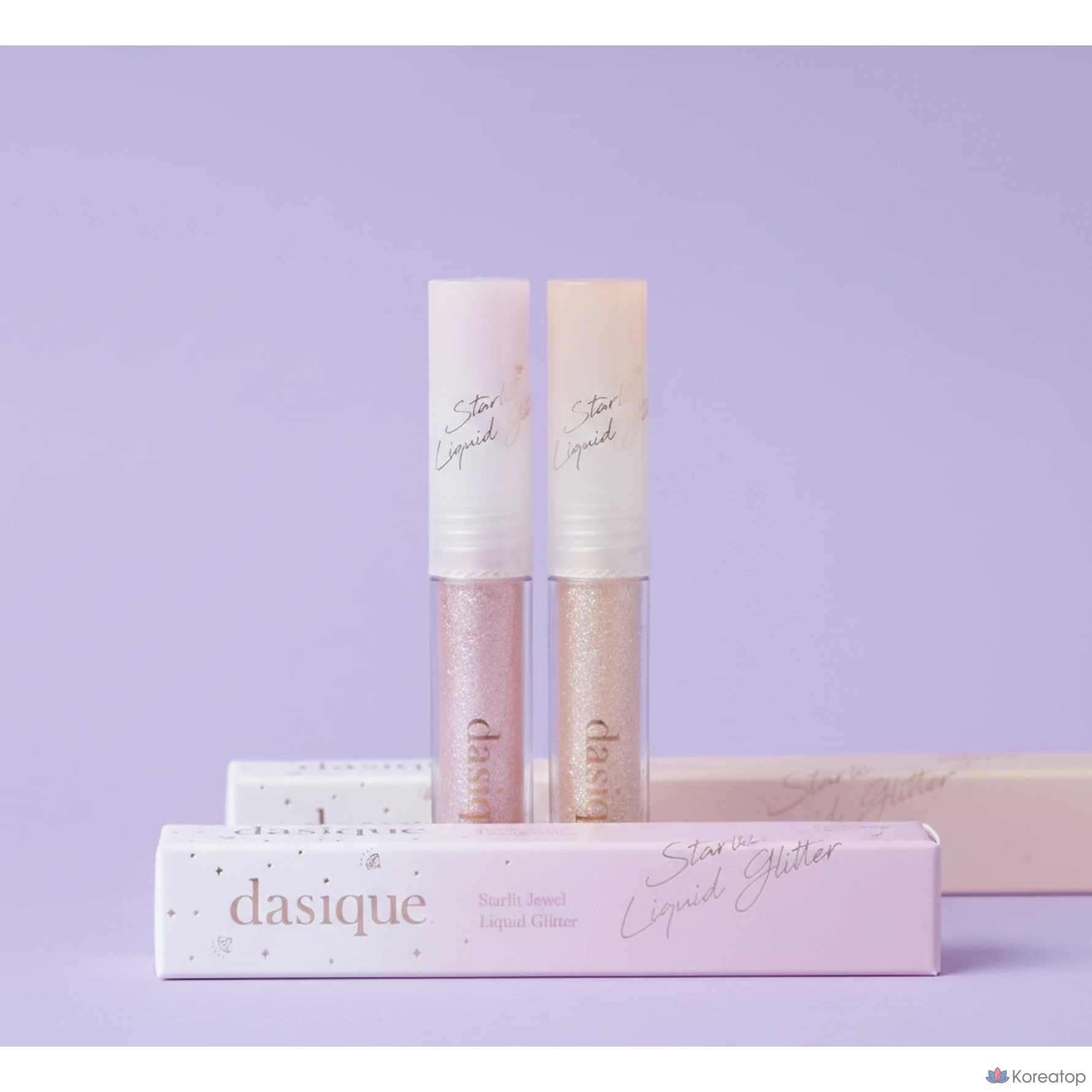 Жидкие блестки Dasique Starlit Jewel, 01 Замороженное золото, 1 шт.