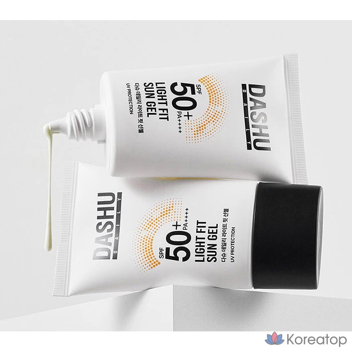 Солнцезащитный гель DASHU Daily Light Fit SPF50+ PA++++, 50 мл, 1 шт.