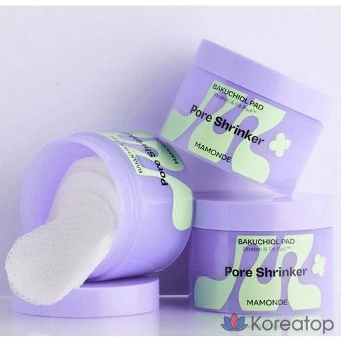 Подушечки для сужения пор Mamonde с бакучиолом