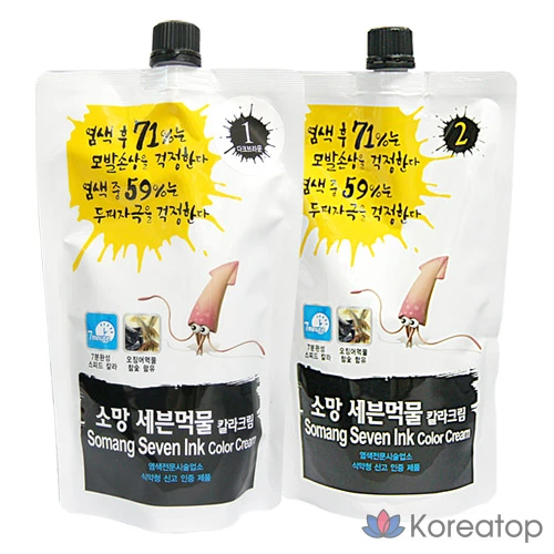 Чернила Incus Somang Seven Speed Ink кремового цвета (чернила кальмара) 400 мл, темно-коричневый, 1 шт.