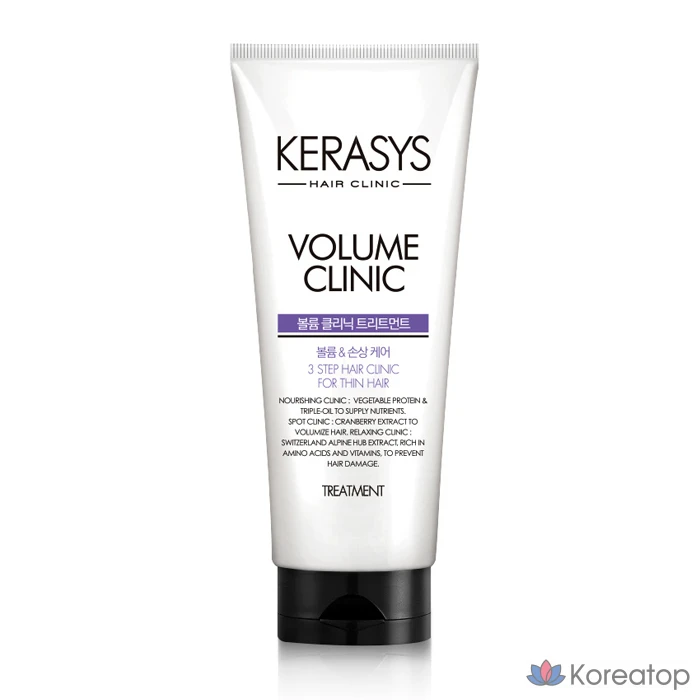 Средство для ухода за волосами KeraSys Volume Clinic, 300 мл, 1 шт.