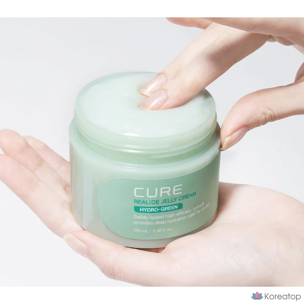 Крем-гель для лица KIM JEONG MOON Aloe Cure Realoe Jelly Cream, 100 мл, 1 шт.