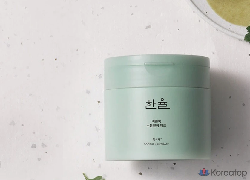 Пэды для лица HANYUL Artemisia Soothing Moisture Pad, 170 мл, 60 шт.