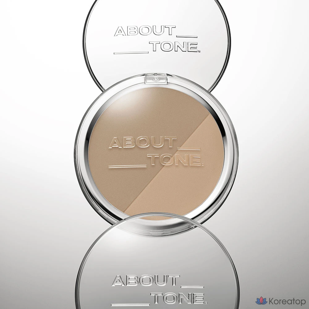 Пудра для контуринга ABOUT TONE Blur Powder Shading, оттенок 02 Warm Mute, 10 г, 1 шт.
