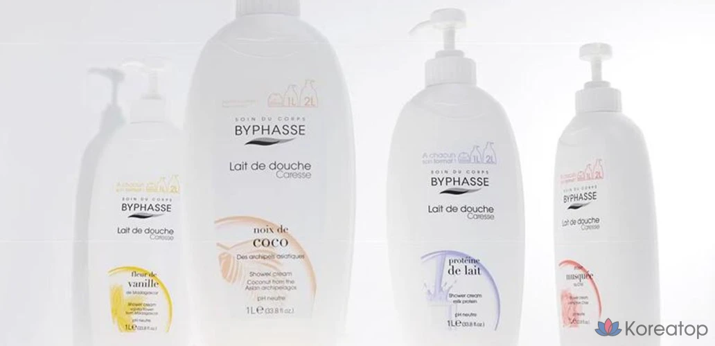 Гель для душа Byphasse Large Capacity High Moisture Body Wash Coconut, 1 л, 1 шт.