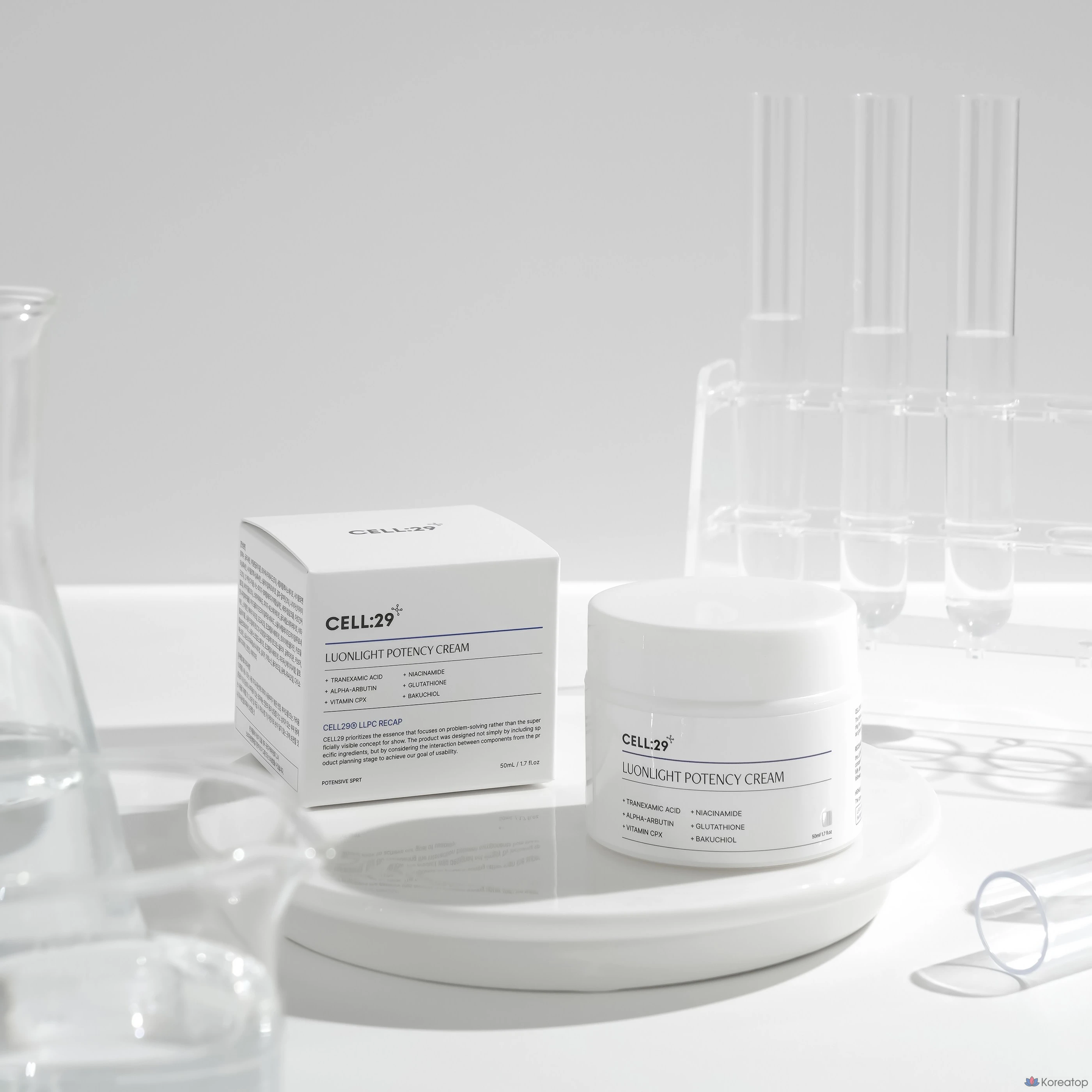 Отбеливающий крем Cell29 Luon Light Potency Tranexamic Acid, 50 мл, 1 шт.