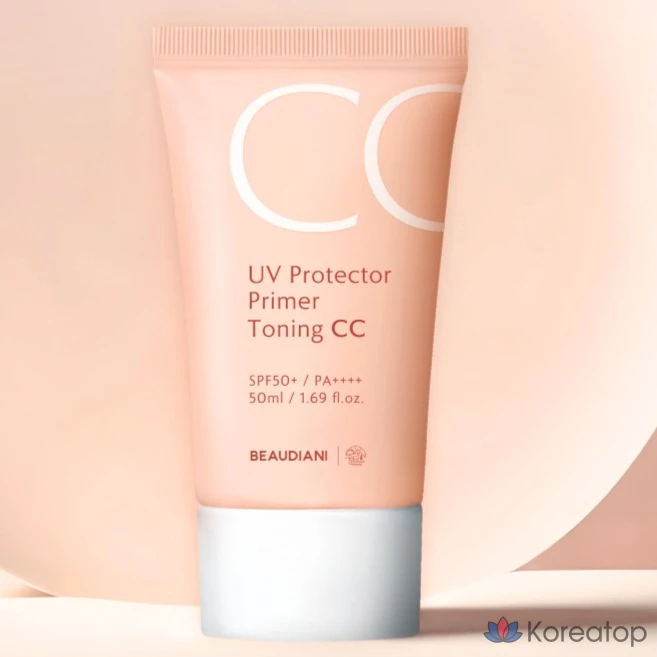 Beaudiani UV Protector Primer Toning CC Cream SPF50+ PA++++, 50 мл, 1 шт.