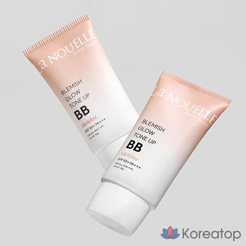 Тональный крем ELROEL Lanuell Blemish Glow Tone-up Water Glow BB Cream SPF50+ PA+++, оттенок 21, 50 г, 1 шт.