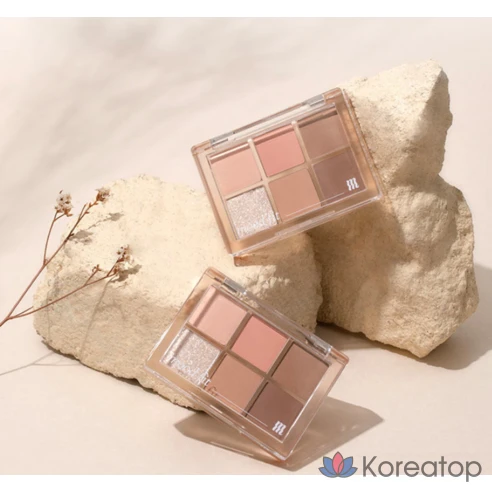Палитра теней Merge New Mood Fit Shadow Palette NM1 Dry Softening