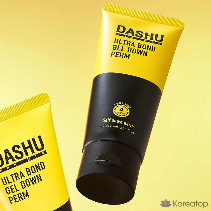 Dashu For Men Ultra Bond Gel Down Perm Set для укрепления волос, 100 мл, 1 шт.