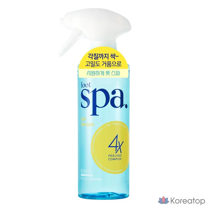 Шампунь для ног KeraSys Foot Spa Fresh Mint Perfume, 400 мл, 1 шт.