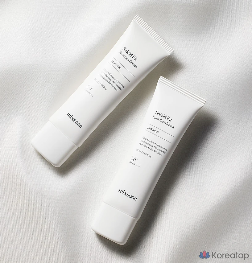 Солнцезащитный крем MIXSOON Shield Fit Pure Sun Cream SPF50+ PA++++, 50 мл, 1 шт.